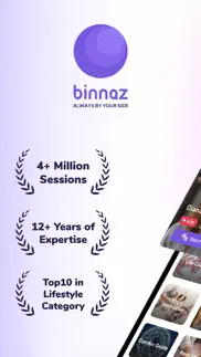 binnaz: wellness, astrology iphone screenshot 1