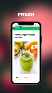 healthy smoothie recipes. iphone screenshot 3