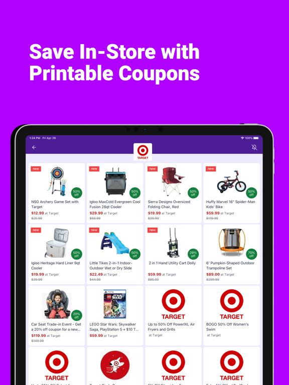 DealCatcher: Coupons & Deals iPad screenshot 4 - Shopping app