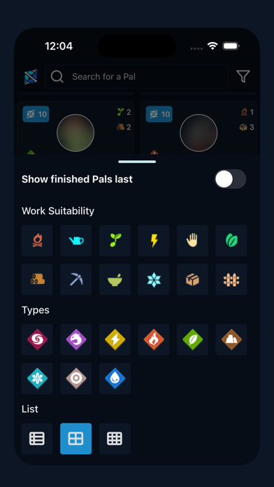 PalSphere - Paldex and Info Screenshot