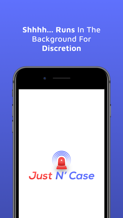 Just N' Case - Smart SOS App Screenshot