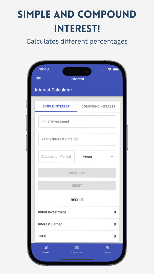 #1. Compound Percentage Calculator (iOS) 게시자: Jose Sapon