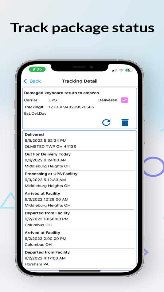 #4. Package Tracker (c2w) (iOS) 来自: jiang chen