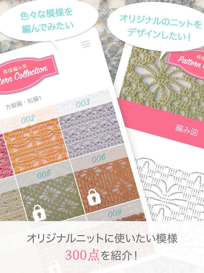 Crochet Dictionary 119 Symbols