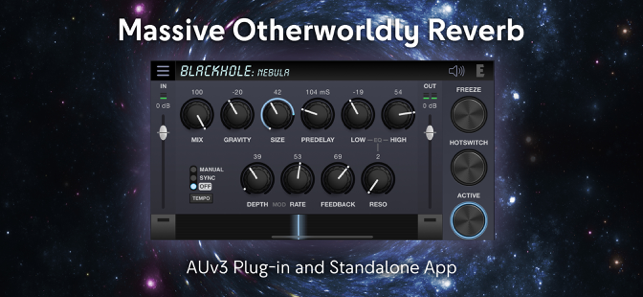 ‎ภาพหน้าจอของ Blackhole Reverb