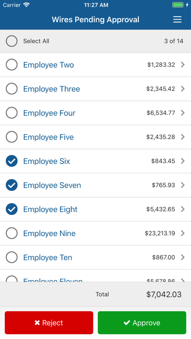 BTC Bank Treasury Management Screenshot