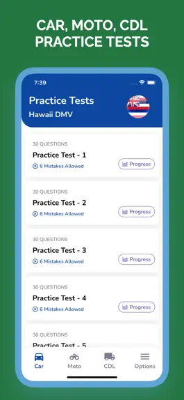 Game screenshot Hawaii HIDOT Permit Test 2023 mod apk