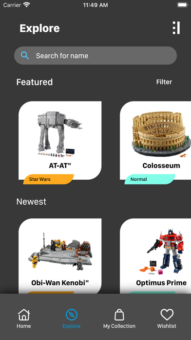 Brick Search: The LEGO set app Screenshot