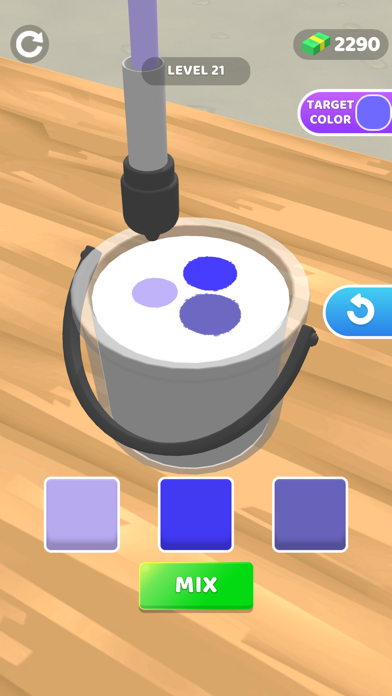 Bucket Color Match Screenshot