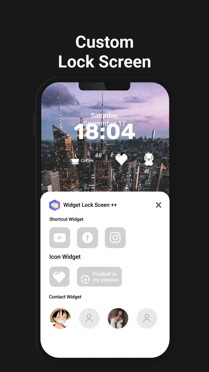 Widget Lock Screen