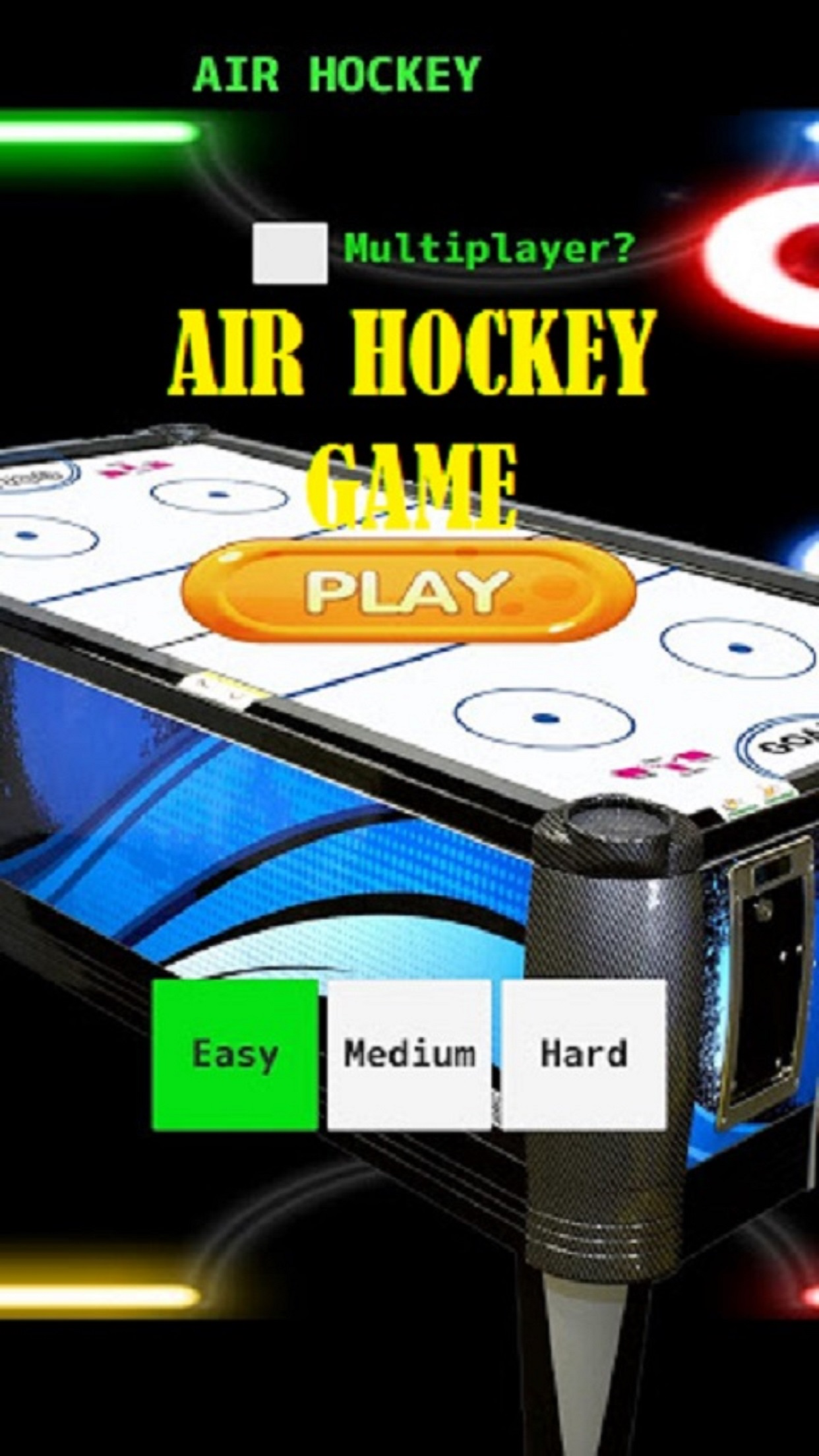 Air Hockey Puck Challenge