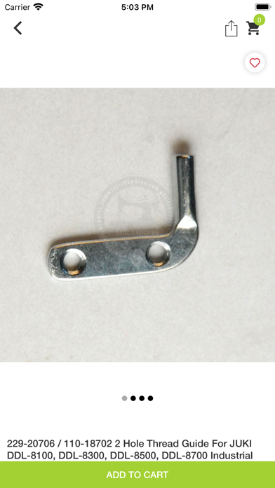StitchSpares.com Screenshot