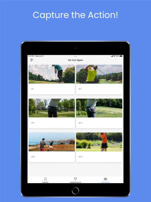 1st Cut Outings iPad screenshot 4 - Sports app