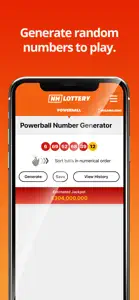 NH Lottery Numbers screenshot #4 for iPhone