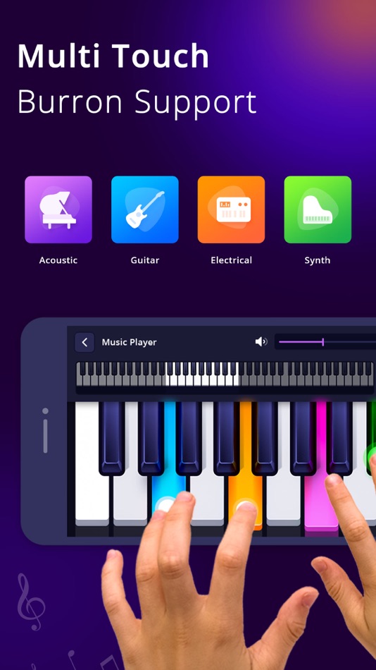 #1. Real Piano - Piano Keyboard (iOS) By: Aditya Sharma