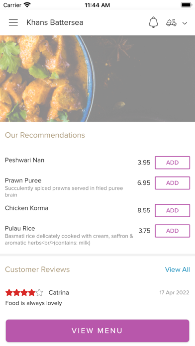Khans Battersea Screenshot