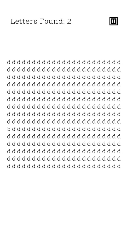 #4. The Impossible Symbol Game (iOS) 由: Oleksii Korban