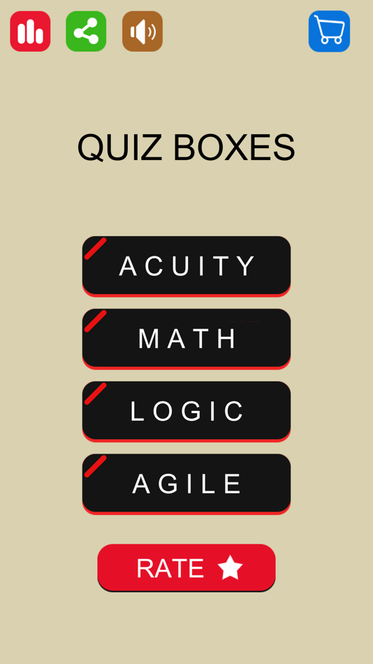 #1. Quiz Boxes : Logic Training (iOS) 由: 肖斌 杨