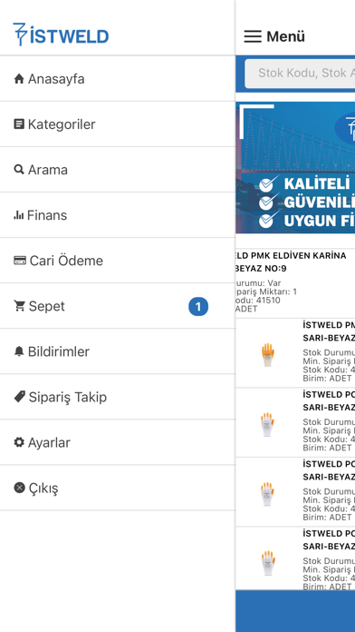 İstweld B2B Screenshot