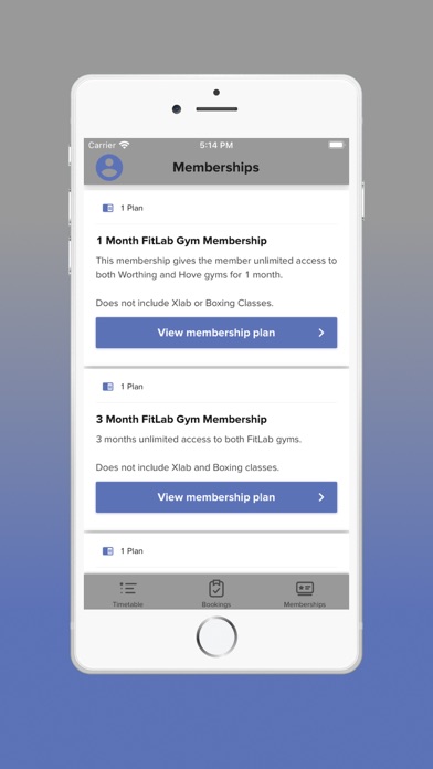 FITLAB H&F Screenshot