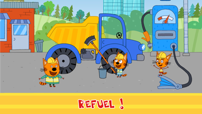 Kid-E-Cats: Building Car Games Screenshot