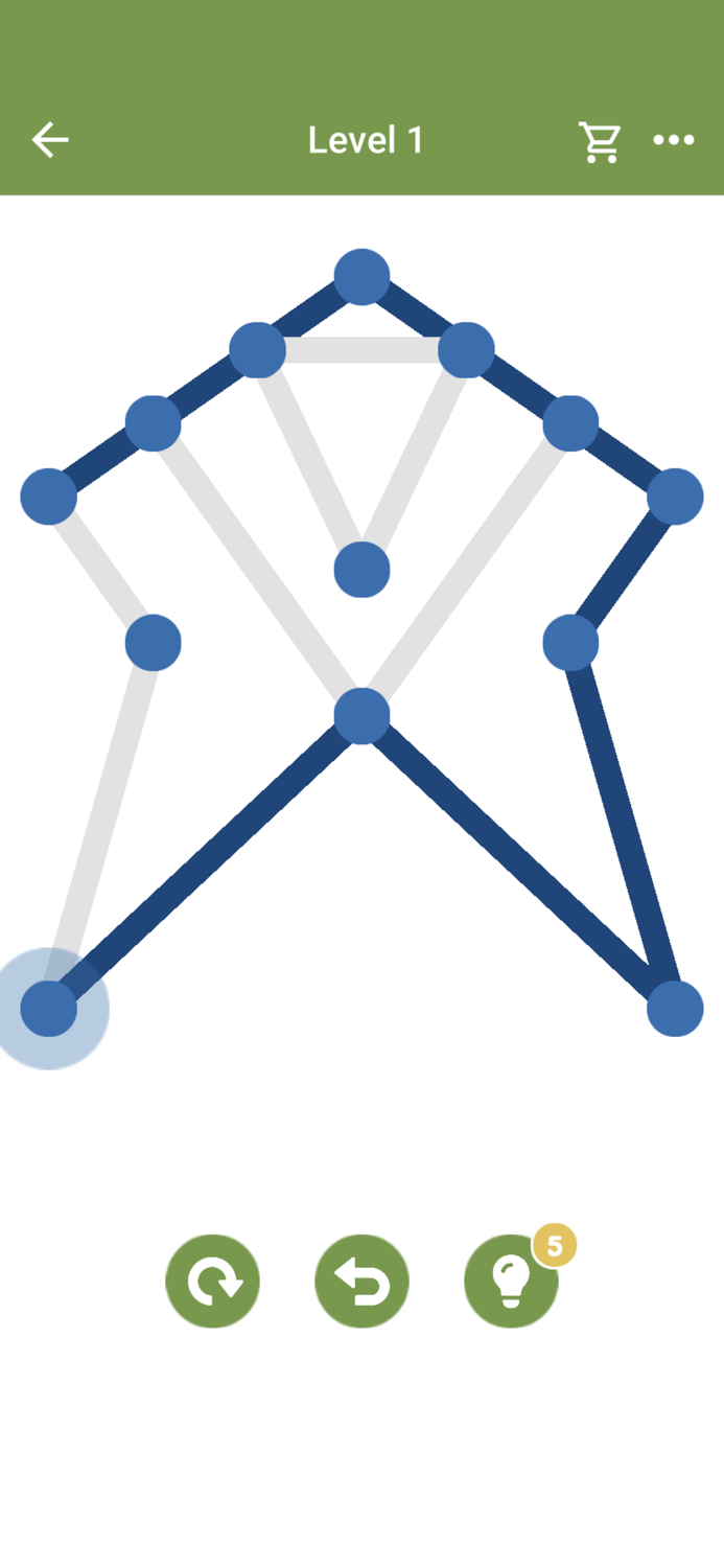 Dot Connect - One Line