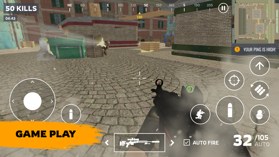#8. Gun Shooting Games: Online FPS (iOS) 由: Jameel Khan