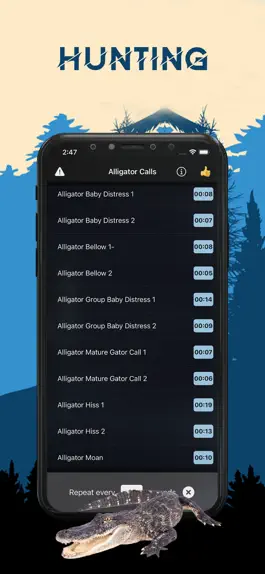 Game screenshot Alligator Magnet-Hunting Calls apk