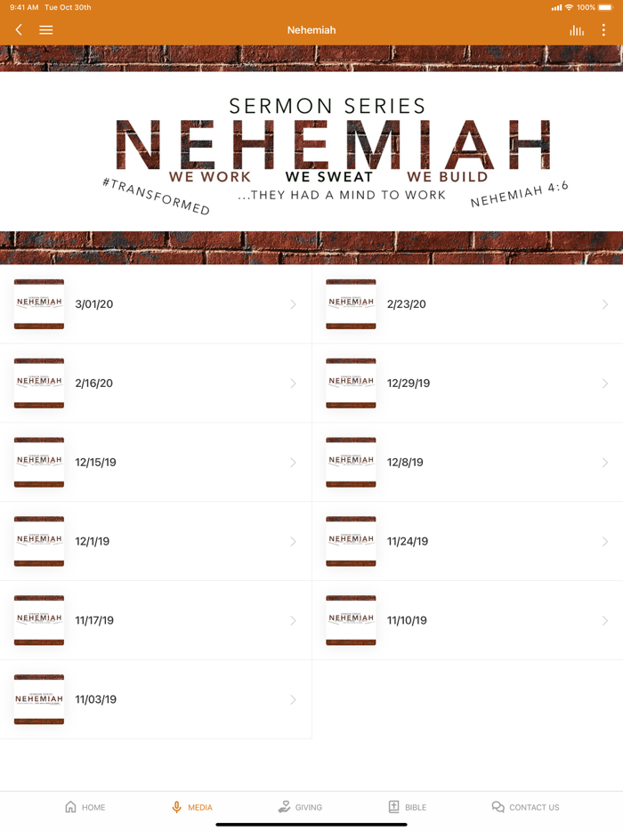 Transformation Church IE