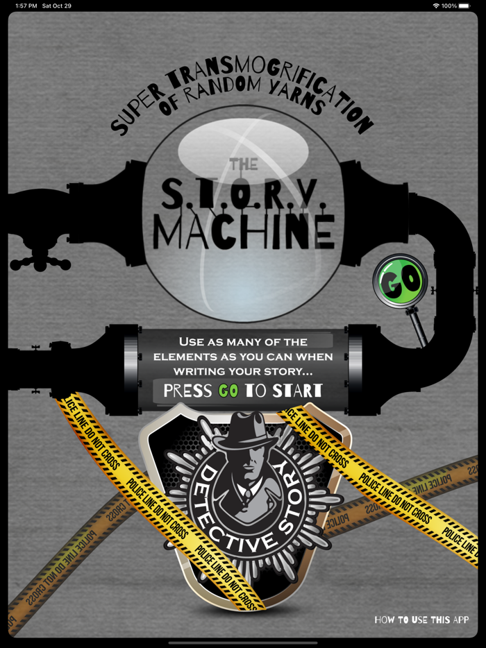 The Detective Story Machine