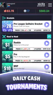real money solitaire blackjack iphone screenshot 4