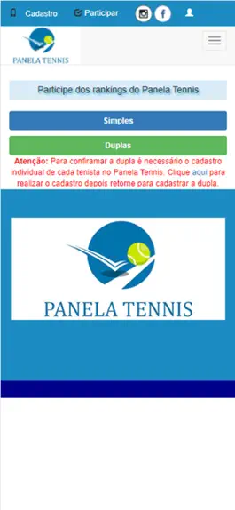 Game screenshot Panela Tennis apk