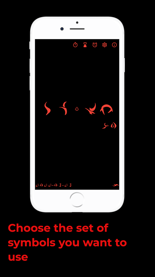 #3. Predator Clock - Alien time (iOS) 由: Gilthonwe Apps