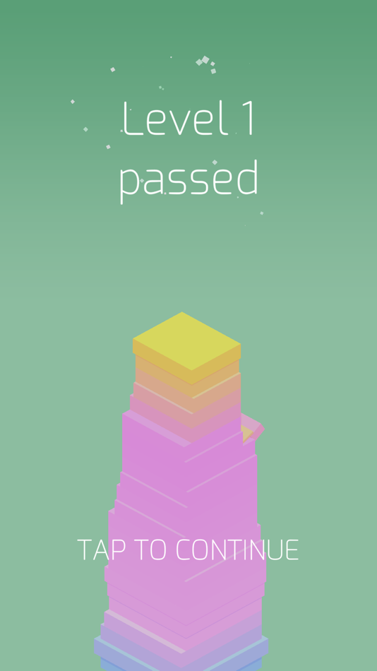 #3. Rainbow Stacking (iOS) 由: Kevin Merz