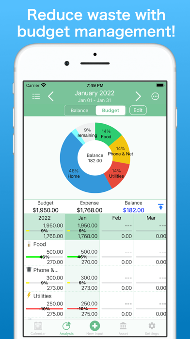 Household Accounts! Moneysave Screenshot