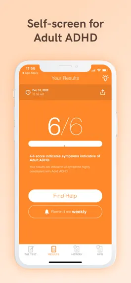 Game screenshot ADHD Test - Adult apk