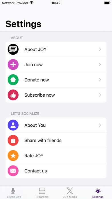 JOY 94.9 Screenshot 2 - AppWisp.com JOY 94.9 Screenshot 2 - AppWisp.com