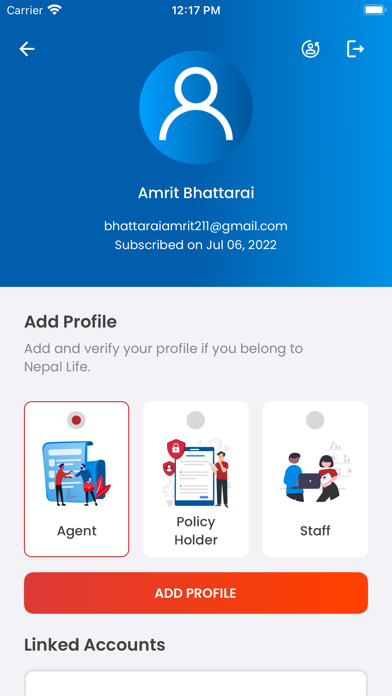 NepalLife Insurance Screenshot