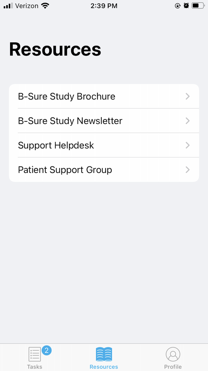 B Sure Patient App Cn