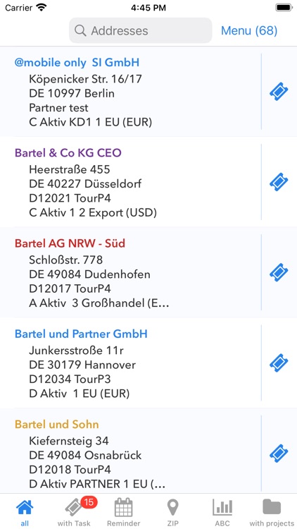 moTrade - order form