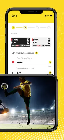 Game screenshot SportCam - Video & Scoreboard apk