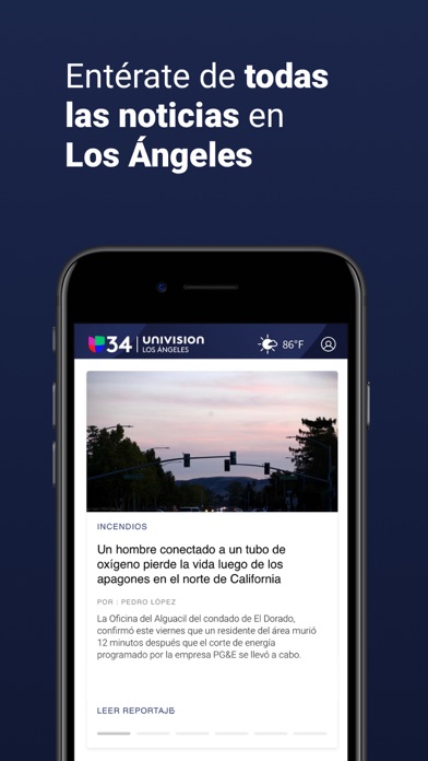 Univision 34 Los Angeles Screenshot