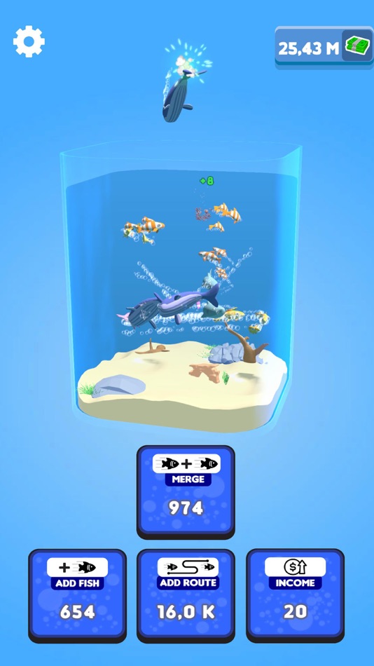 #5. FlockOfFish (iOS) 由: Cosmo4 Bilim Sanat Teknoloji