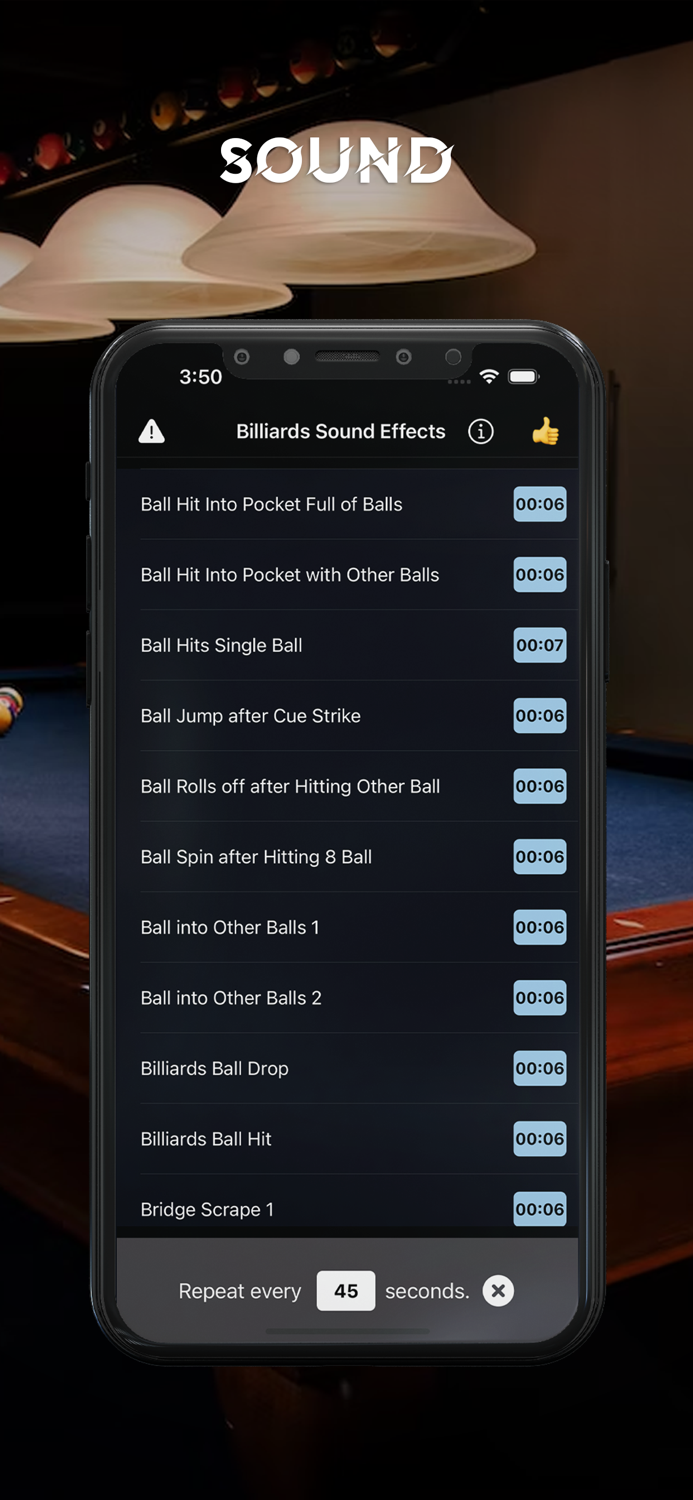 Billiards Sound Effects