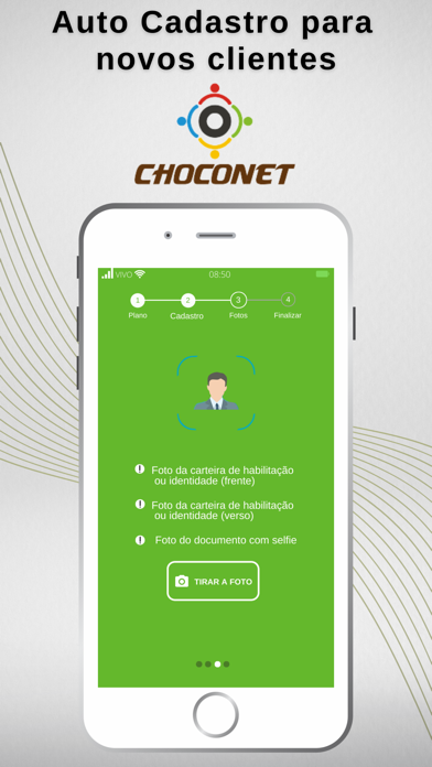 Cliente Choconet Screenshot
