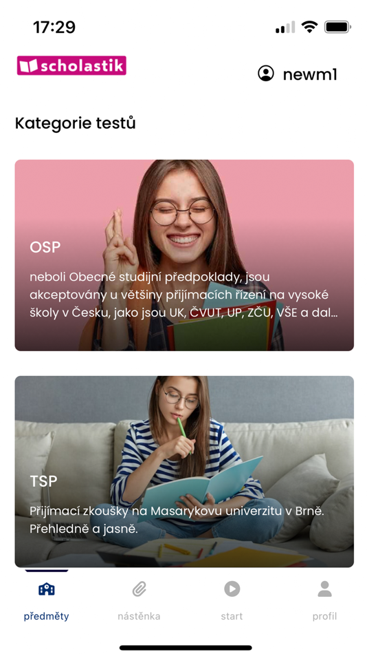 #1. Přijímačky VŠ: OSP, ZSV, TSP (iOS) 由: Scholastik s.r.o.