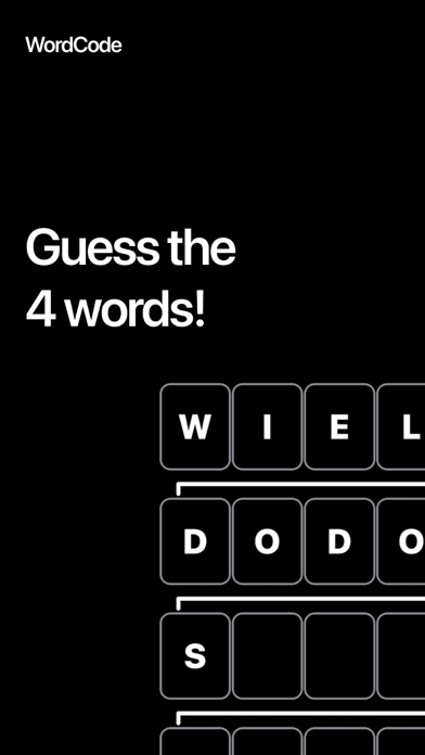 WordCode - Puzzle Game Screenshot