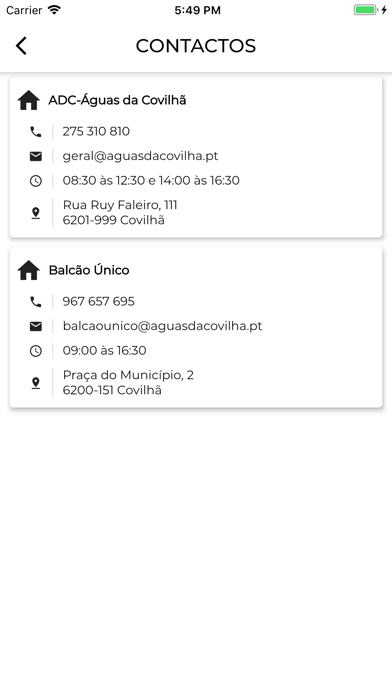 ADC-Águas da Covilhã Screenshot