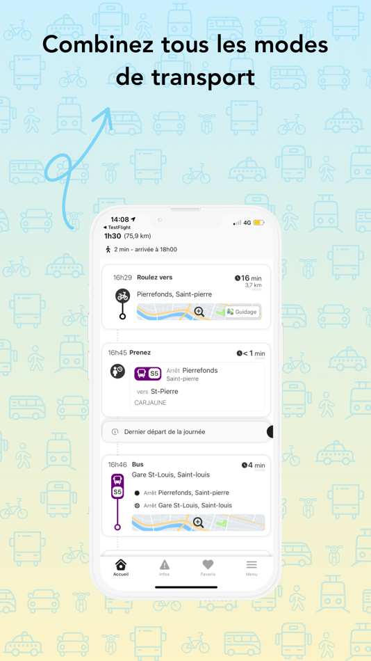 #4. Car Jaune (iOS) Podle: Transdev Services Reunion