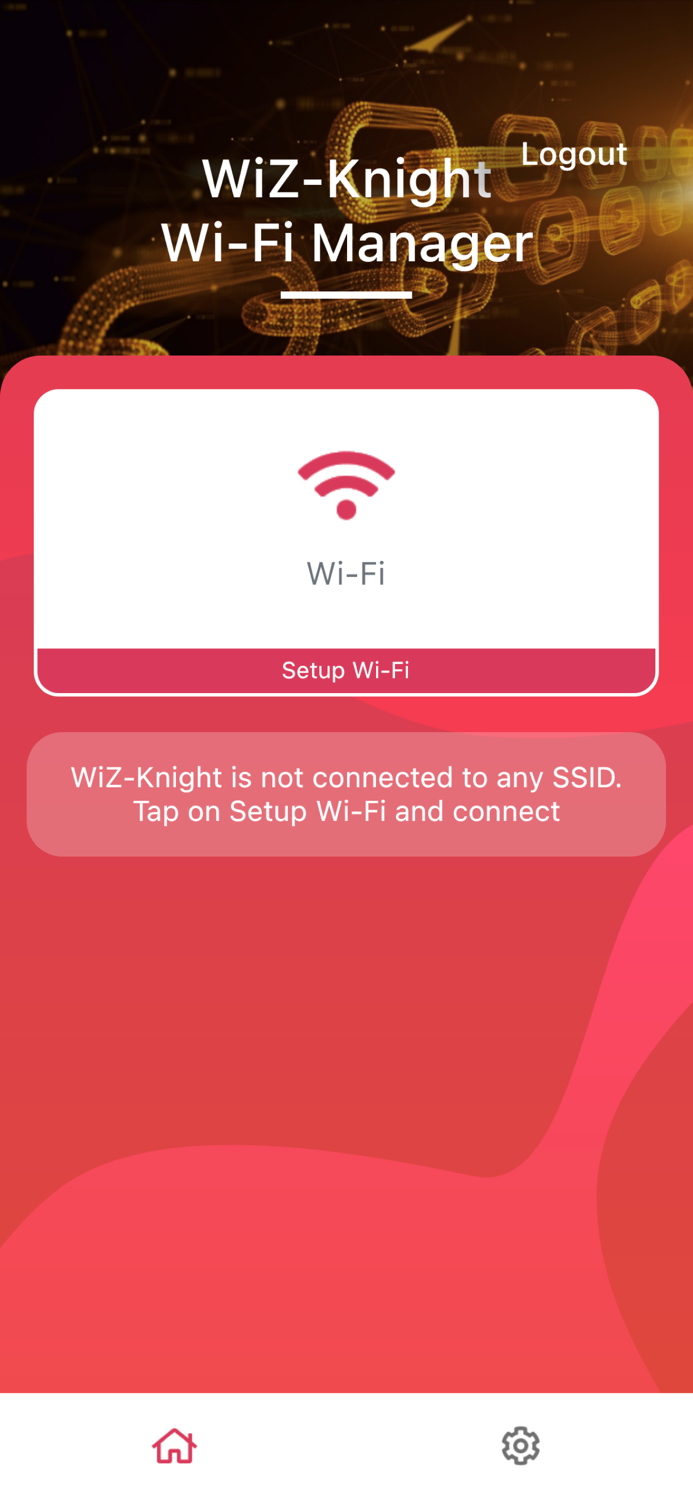 WiZ-Knight Wi-Fi Manager